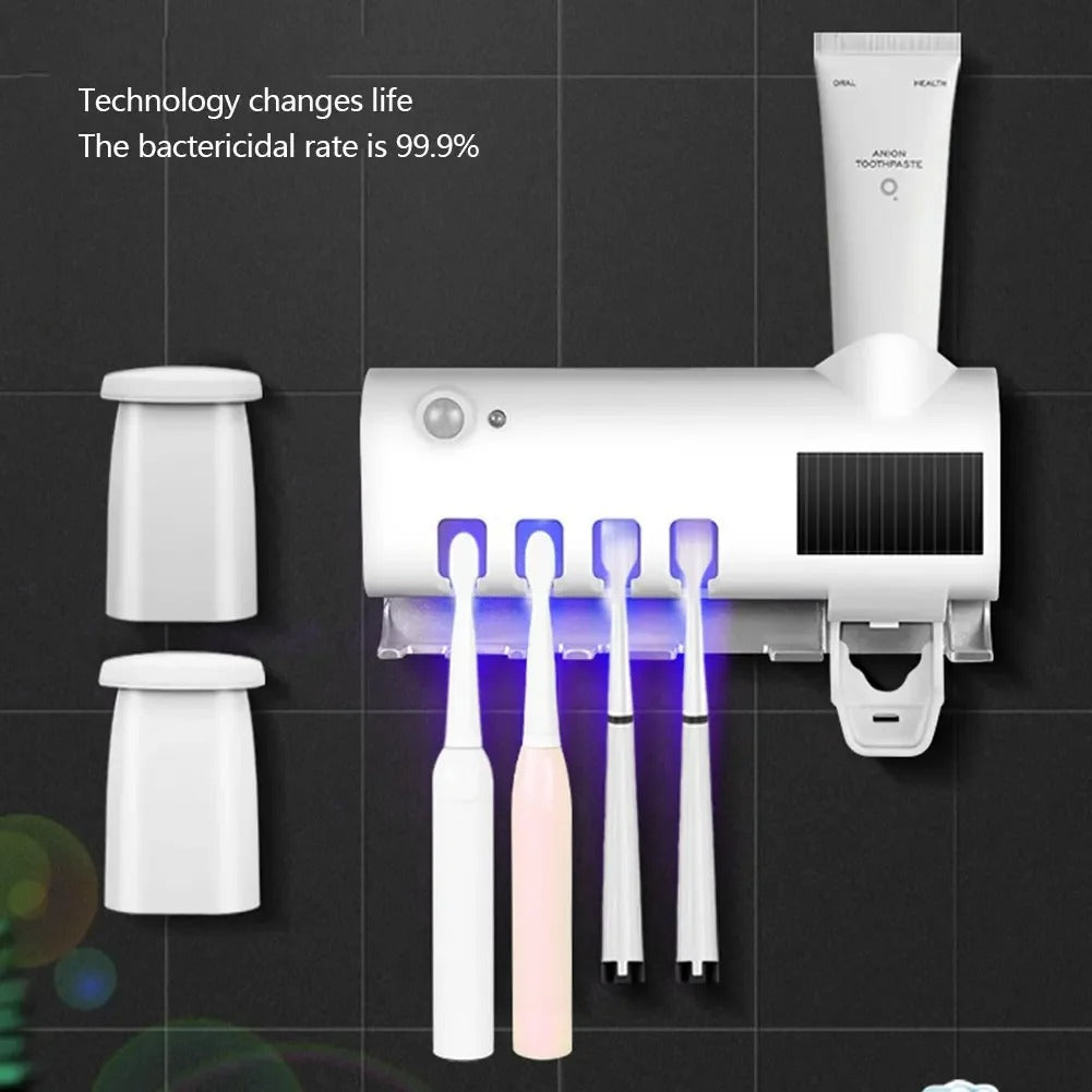 Esterilizador de cepillo de dientes UV inteligente